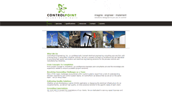 Desktop Screenshot of controlpointeng.com